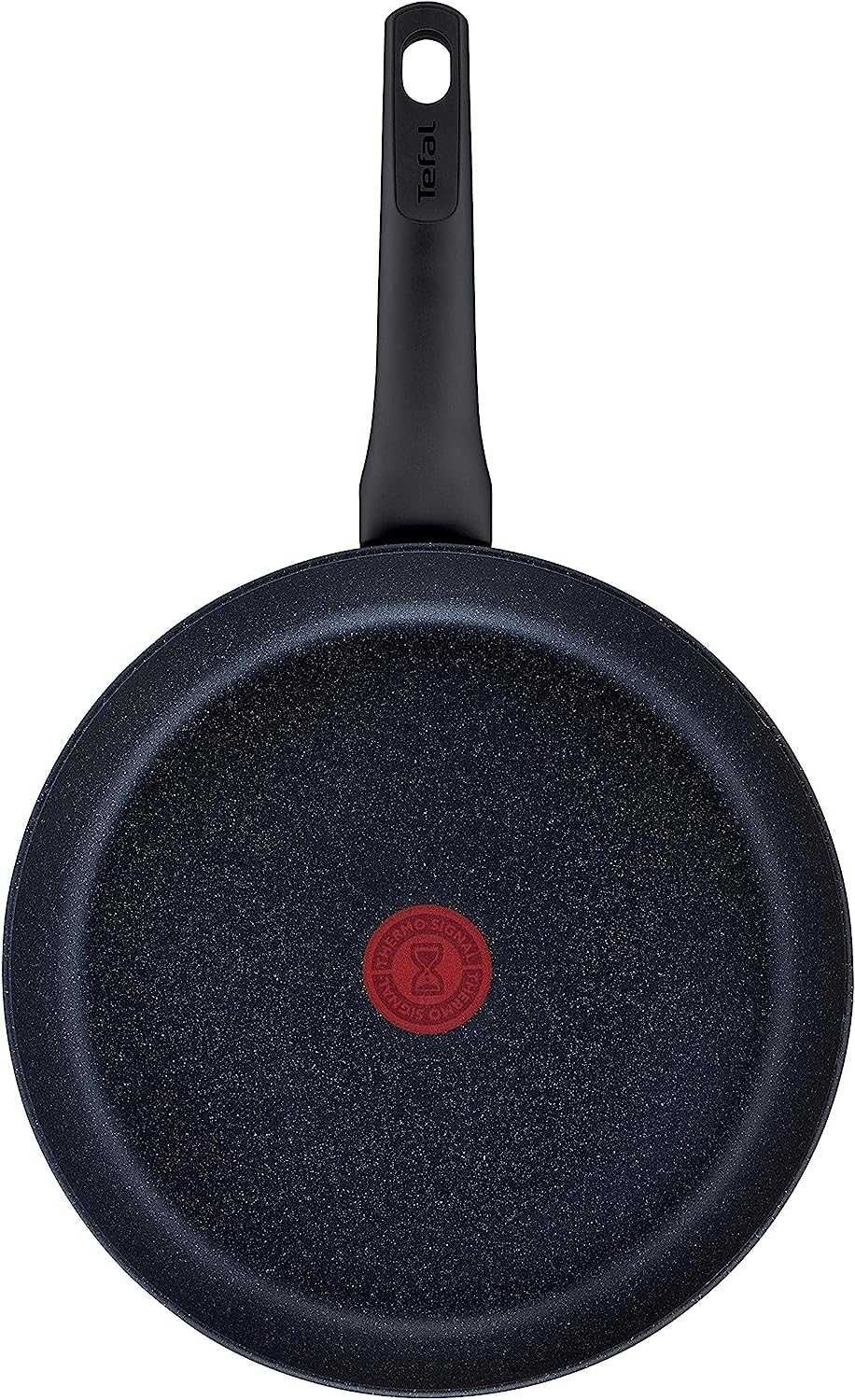 Тиган Tefal Black Stone 24/28cm, Mineralia+ покритие, Made in France