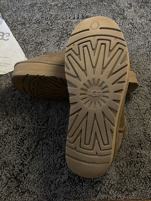 UGG mini cu platforma