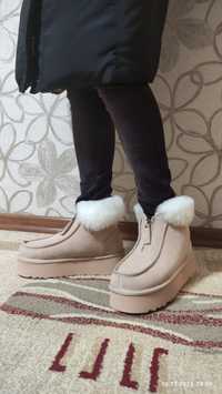 Зимние теплые ботиночки, 35 размер