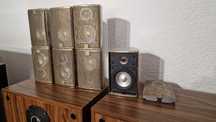 7 boxe sateliti canton CD 10 ( sony,technics,akai,grundig)s,