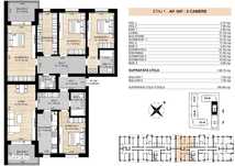 Rond Omv Pipera - Miluna Residence - Apartament 5 Camere Unic !!!