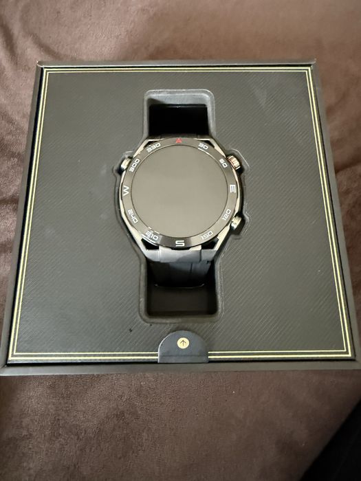 Смарт часовник HUAWEI WATCH ULTIMATE BLACK Black Strap 48.5 ММ