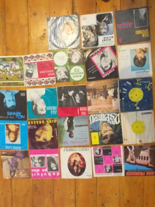 30 discuri vinil Muzica Populara/usoara,colectie,vechi anii '70-'80