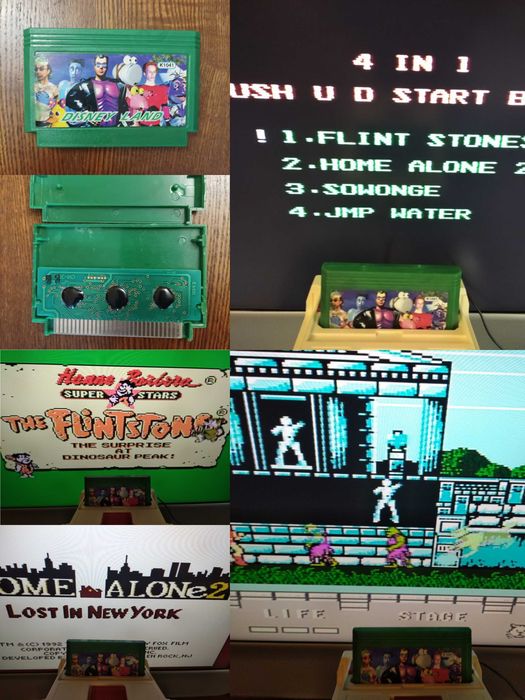 Картридж Dendy 4 in 1