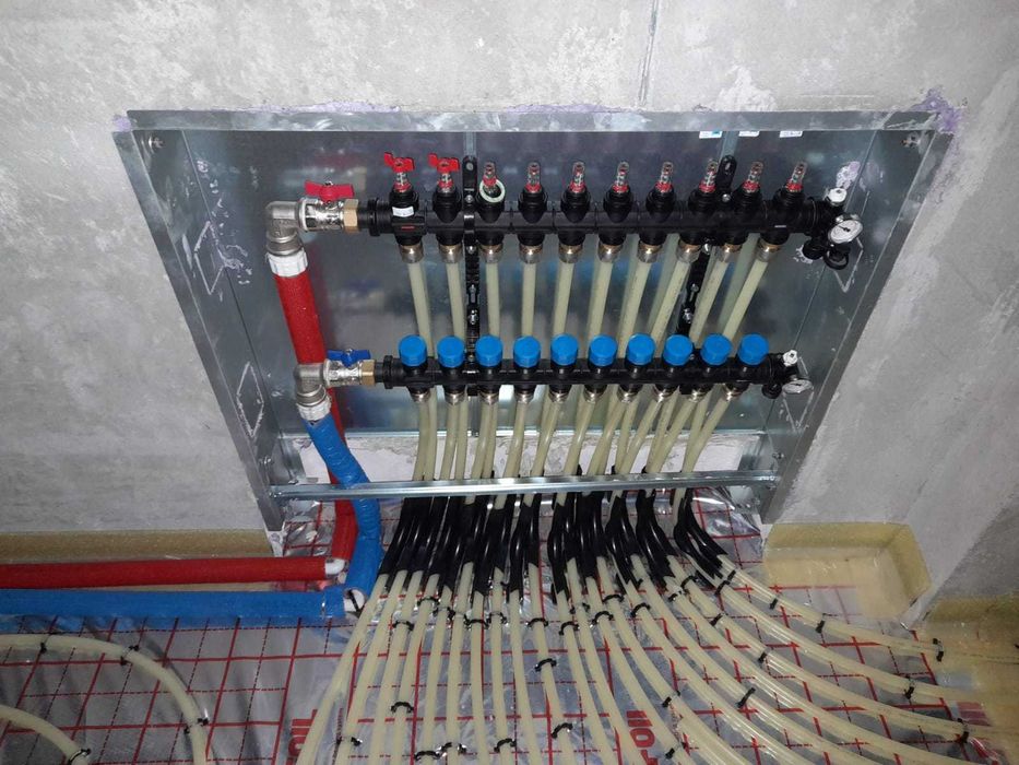 Sistem incalzire in pardoseala