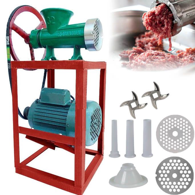 ***ПРОМОЦИЯ*** Месомелачка чугунена с електромотор 1,5кw 1400 оборота