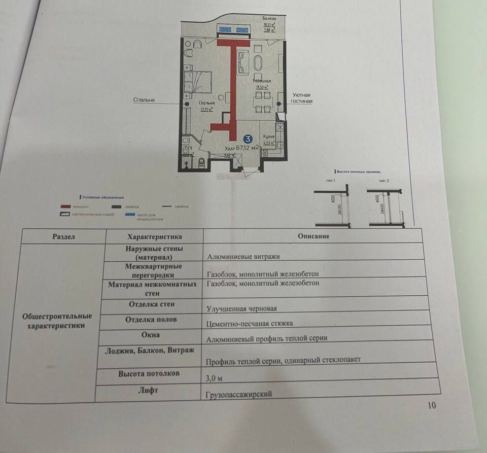 Продаётся 2-х комнатная квартира в ЖК "NRG U-Tower"