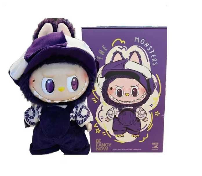 Колекционерска кукла Labubu Be Fancy Now, лимитирана серия, 40 см