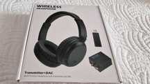 Casti Wireless Headphone Transmitter + DAC