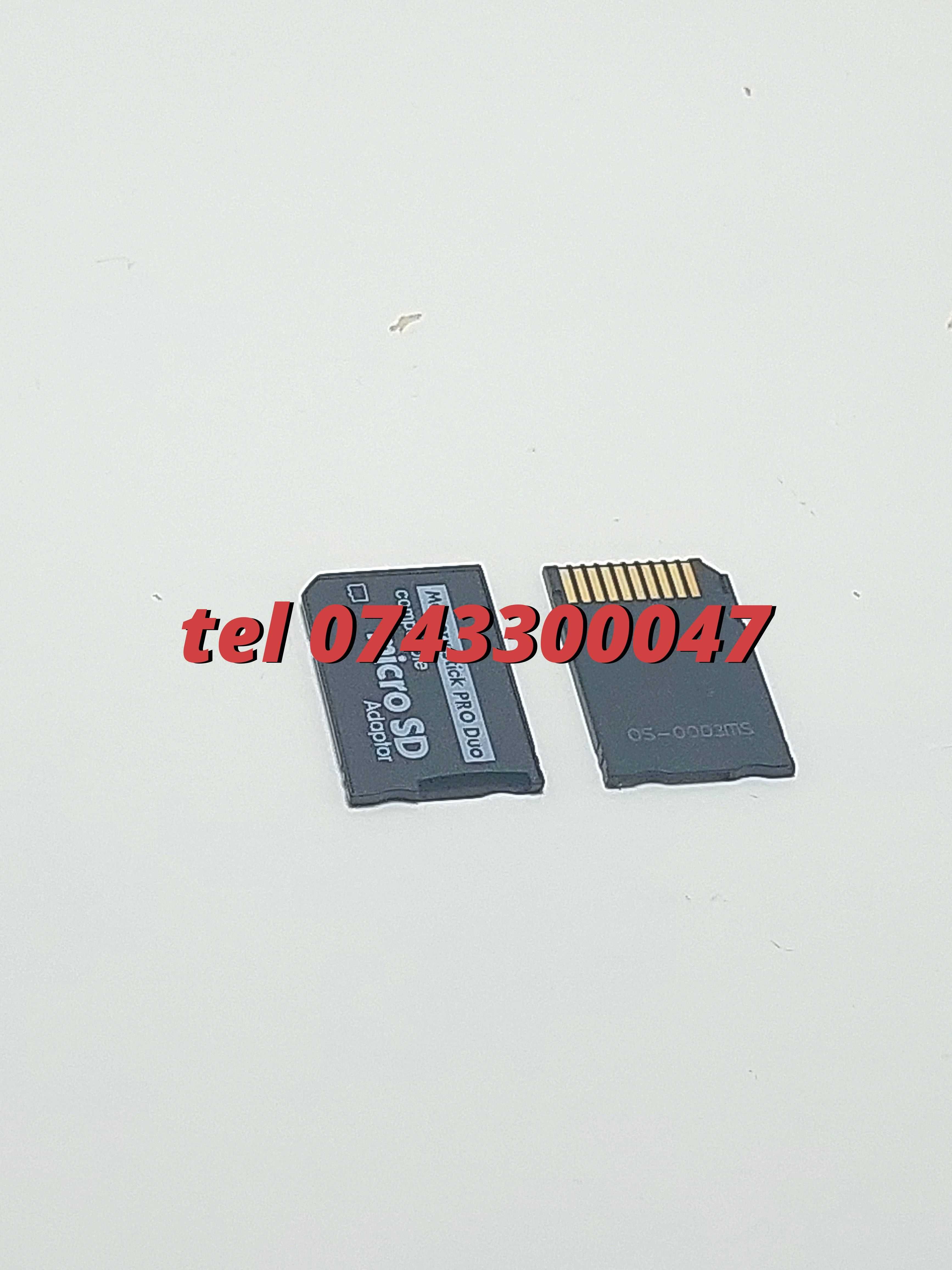 Adaptor Card De Memorie Micro Sd La Memory Stick Pro Duo Pentru Plays