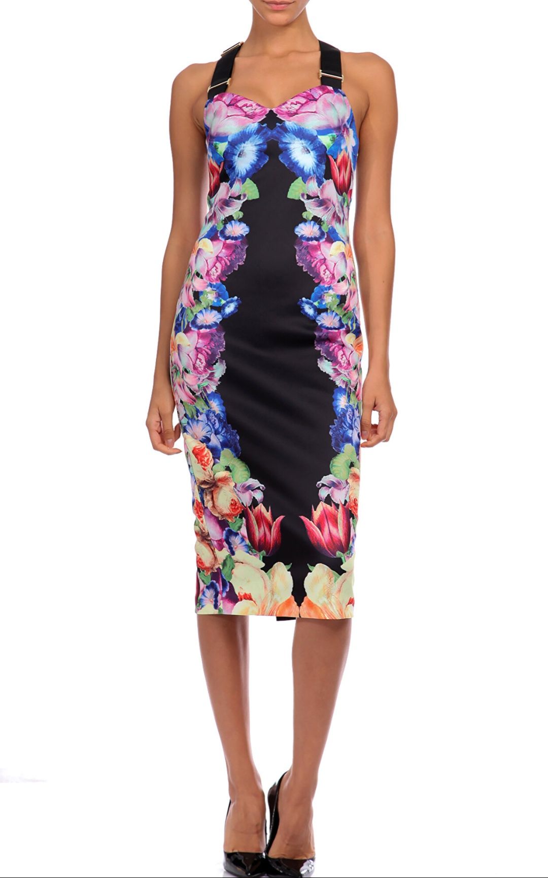 Официална цветна рокля  Ted Baker