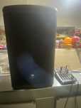 Vand boxa JBL + mixer