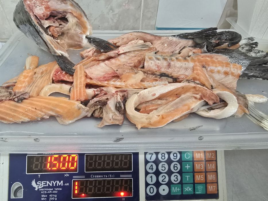 Лосось, суп набор.