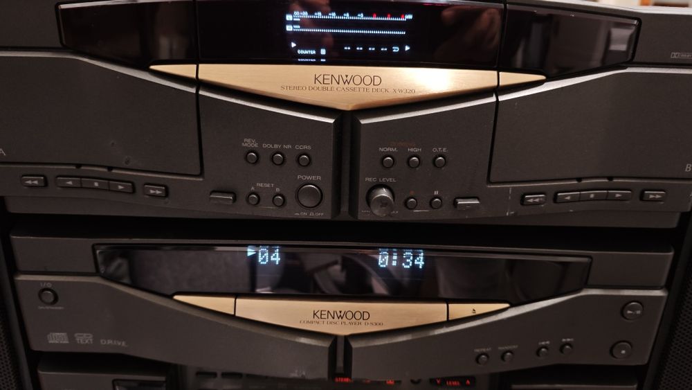 Linie audio Kenwood Casetofon Amplificator Cd player