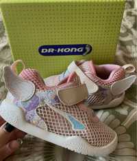 Детские ортопедические кроссовки фирмы Dr.kong, как новые, 21 размер
