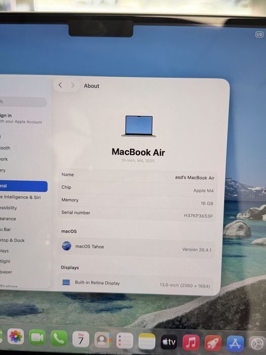 Apple Macbook Air M4 2025 512gb Ssd 16gb Ram — миниатюра 3