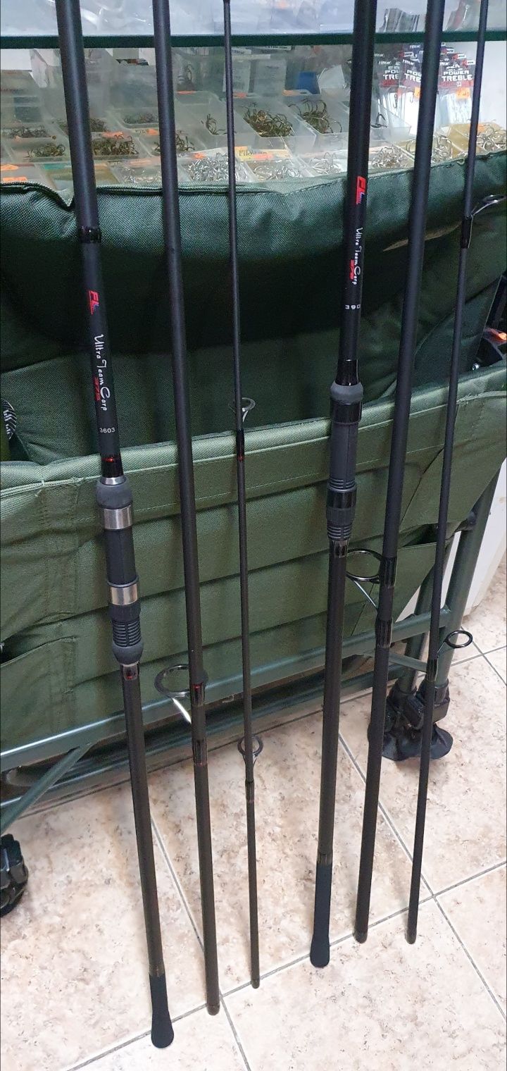 ПРОМО!! Пръчки на 3части FL ULTRA TEAM CARP 3.60m., 3.90m., 3.75lb.