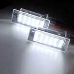 Lampi Numar LED Portbagaj Dacia Renault Duster Logan Lodgy, ALB RECE