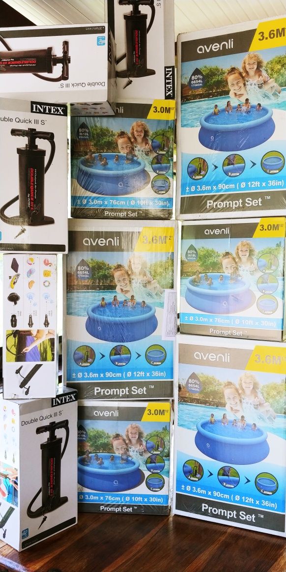 Piscine 3M+pompa! Promoție!