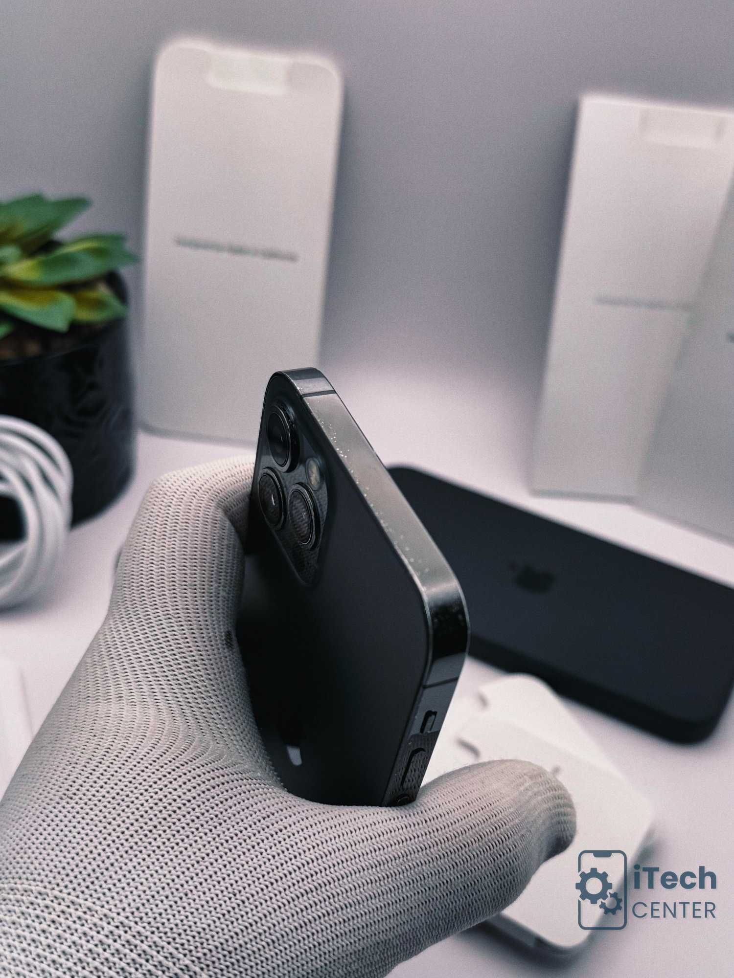 iPhone 12 Pro, 128GB, Space Gray, 100% батерия, ОТЛИЧЕН!