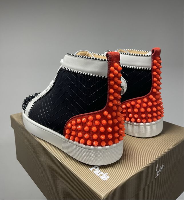 Christian Louboutin High Black Orange