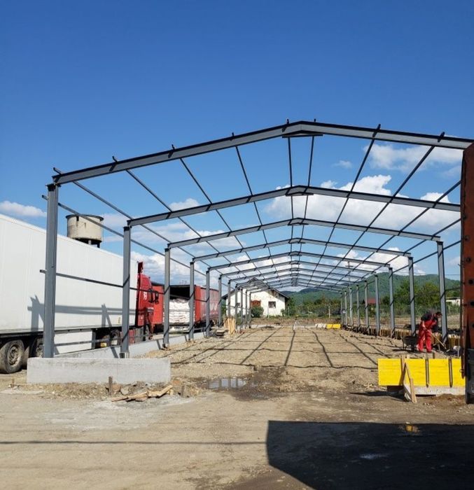 Vand structura metalica 10x25x4h Accept si variante cu auto