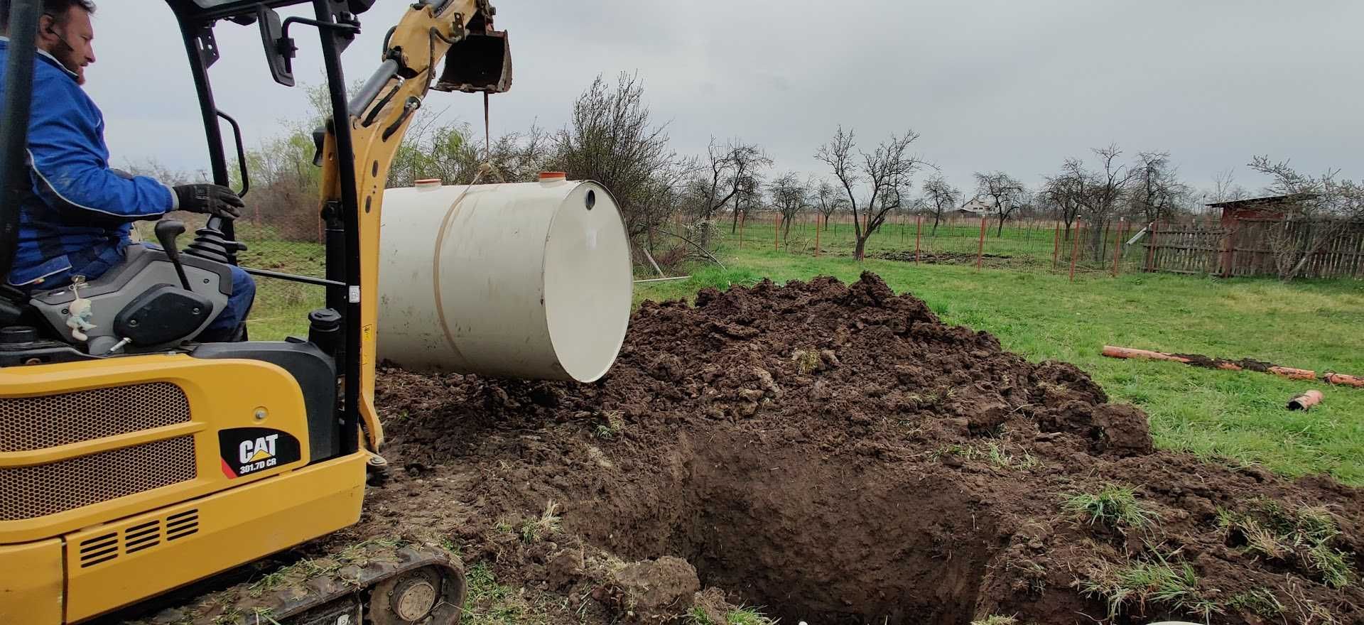 Fose septice ecologice rezervoare bazine