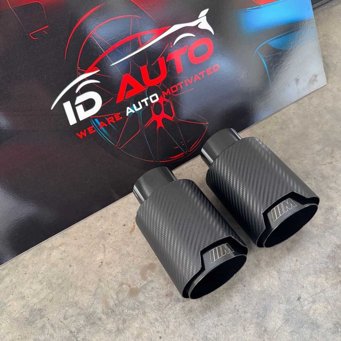 Накрайници Bmw M power, 90мм, ауспух, накрайник, генерация, бмв