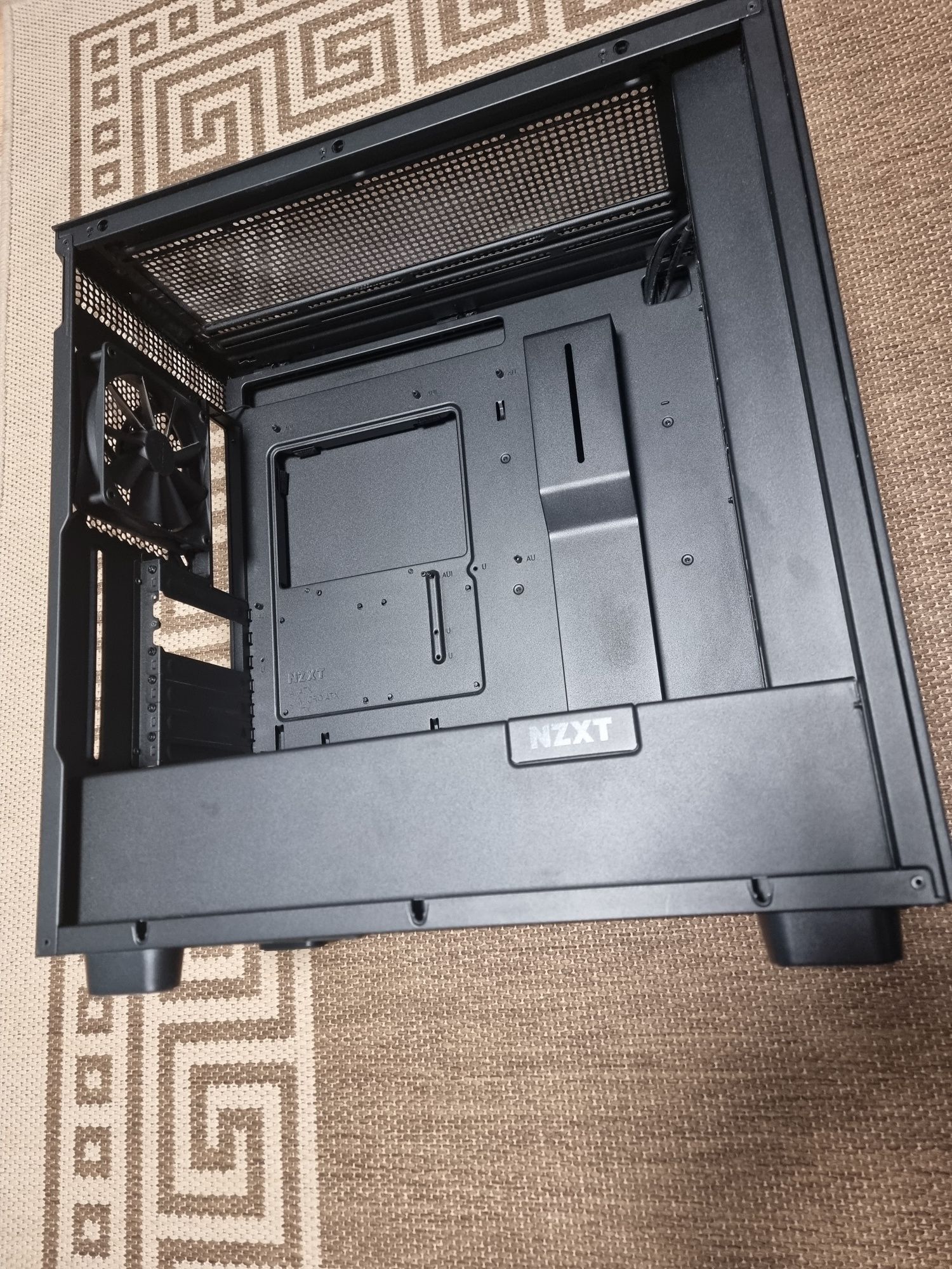 Carcasa NZXT H7 tower case, tempered glass, black-window