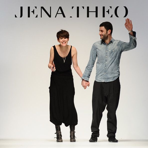 JENA THEO дизайнерски панталон XXS/100% коприна