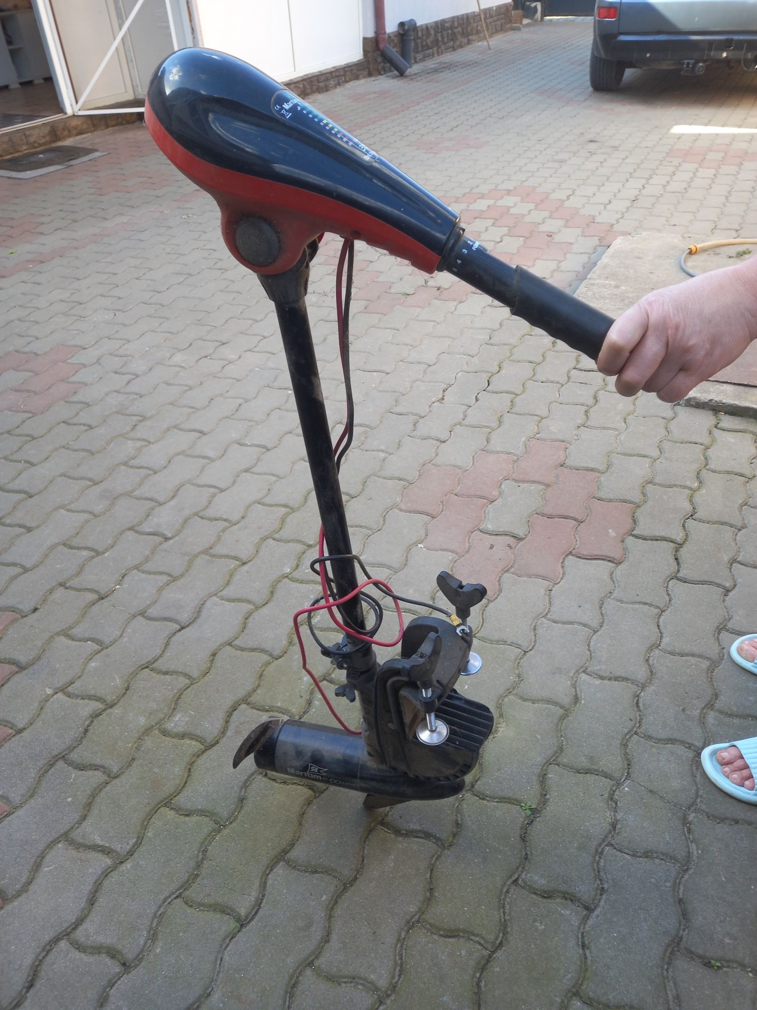 Barcă pescuit +Motor electric +Baterie