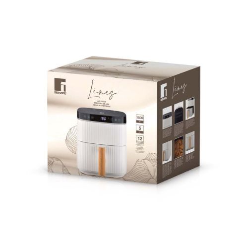 Фритюрник с горещ въздух Bergner Lines 5 л 1500 W
