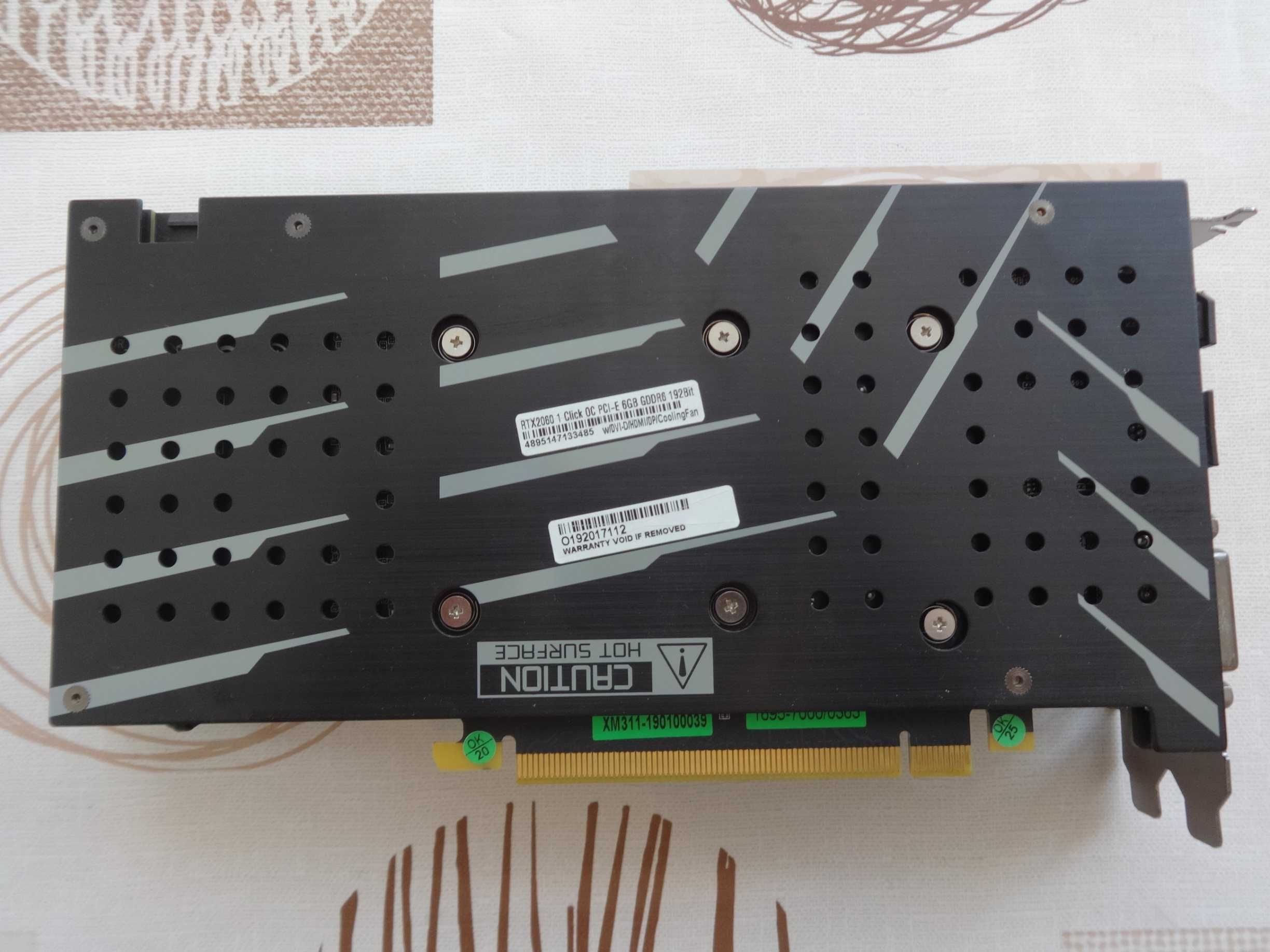 Геймърска Видеокарта KFA2 GeForce RTX 2060 6GB GDDR6