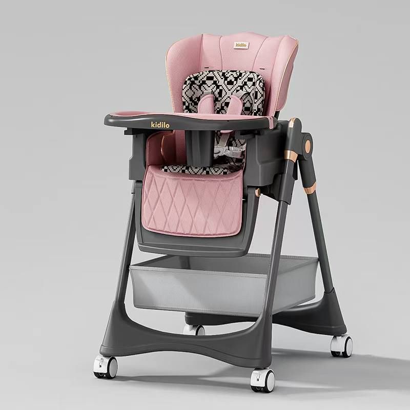 Стульчик + качели для кормления ребенка Kidilo 8100 Bolalar stuli ovqa