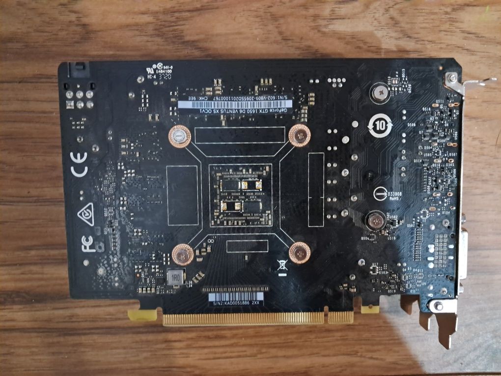 Видеокарта GTX 1650