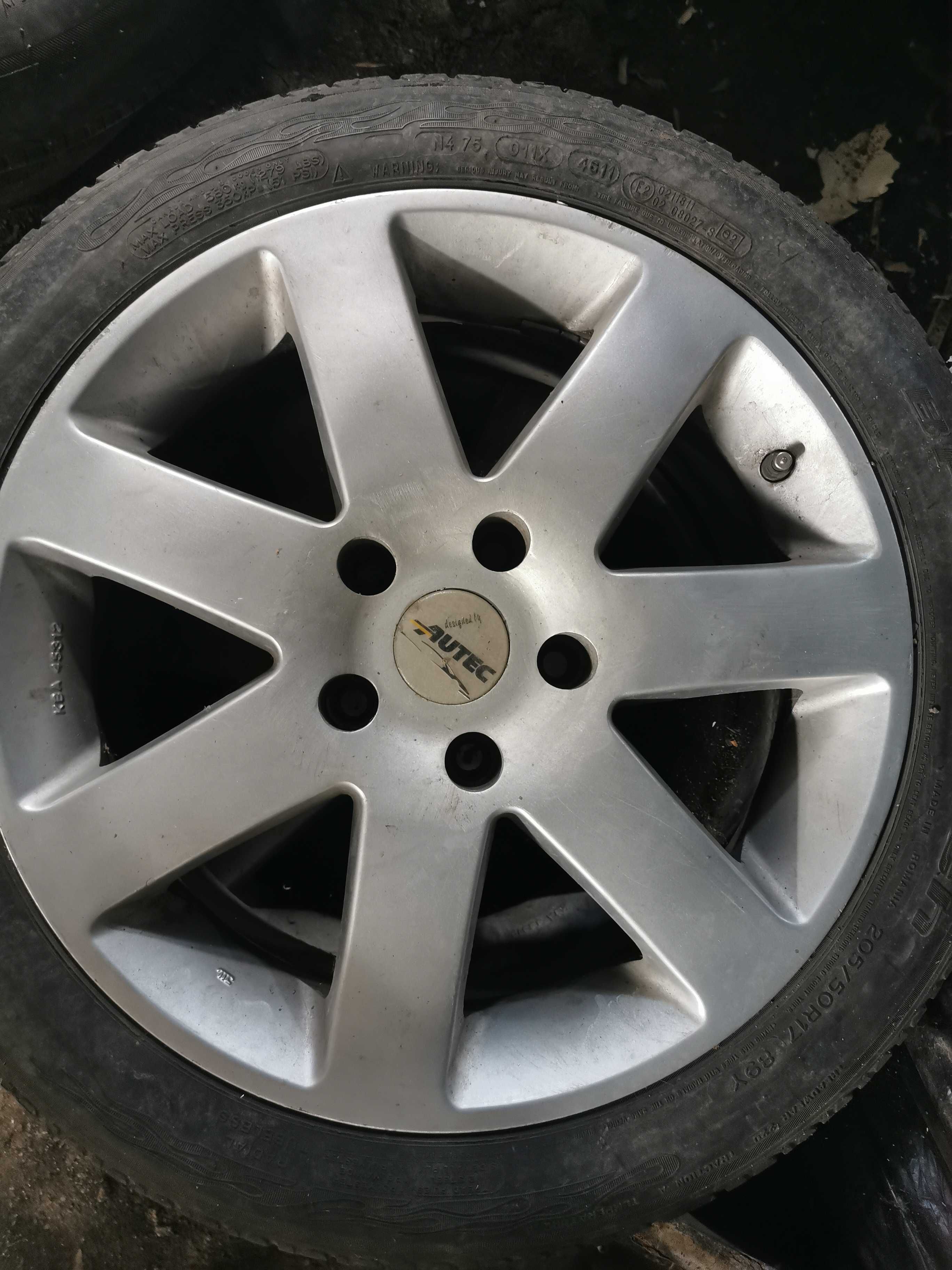 Джанти 5x120 с гуми 225/55/17  за BMW
