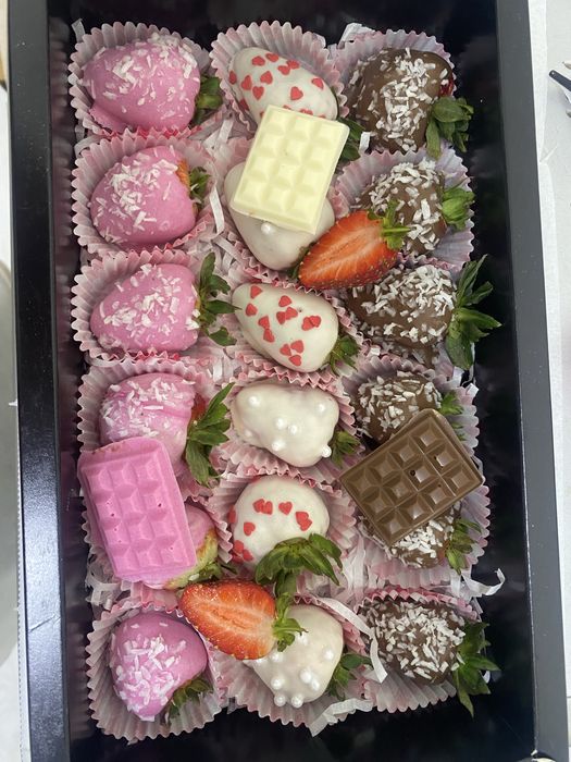 клубника в шоколаде