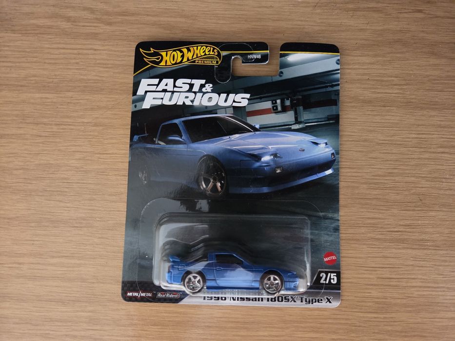 Hot Wheels Permium Fast and Furious Nissan 180SX Type X