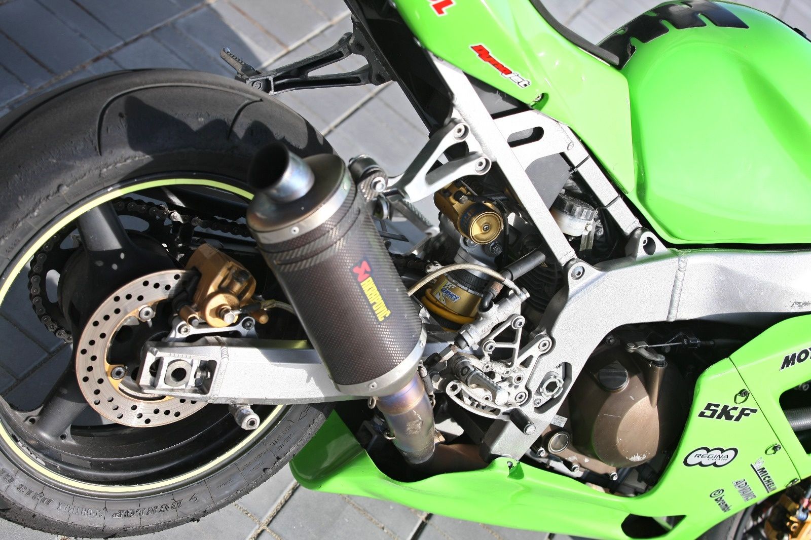 Kawasaki zx6rr 636 pista circuit strada