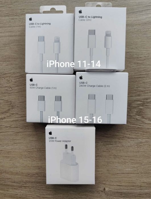 Vând încărcător Cablu iPhone Apple original de 1 metru