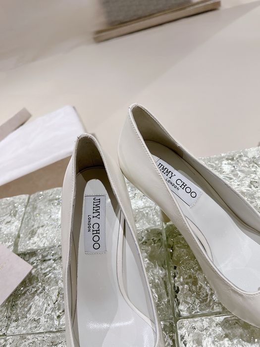 Pantofi Jimmy Choo albi marimi 35-40, tip Premium