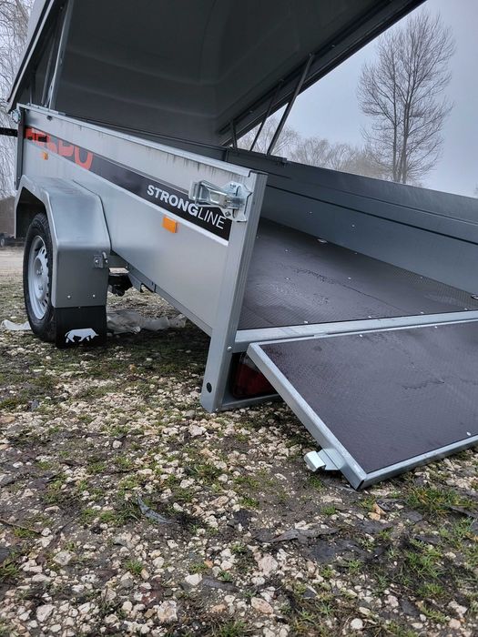 Remorca baculabila cu capac detasabil Respo MMA 750kg / 2.45mx1.50m