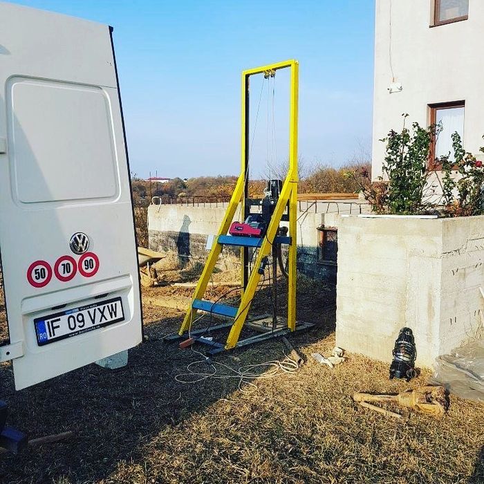 FORAJE PUȚURI APĂ  mecanizate- denisipari -prelungiri