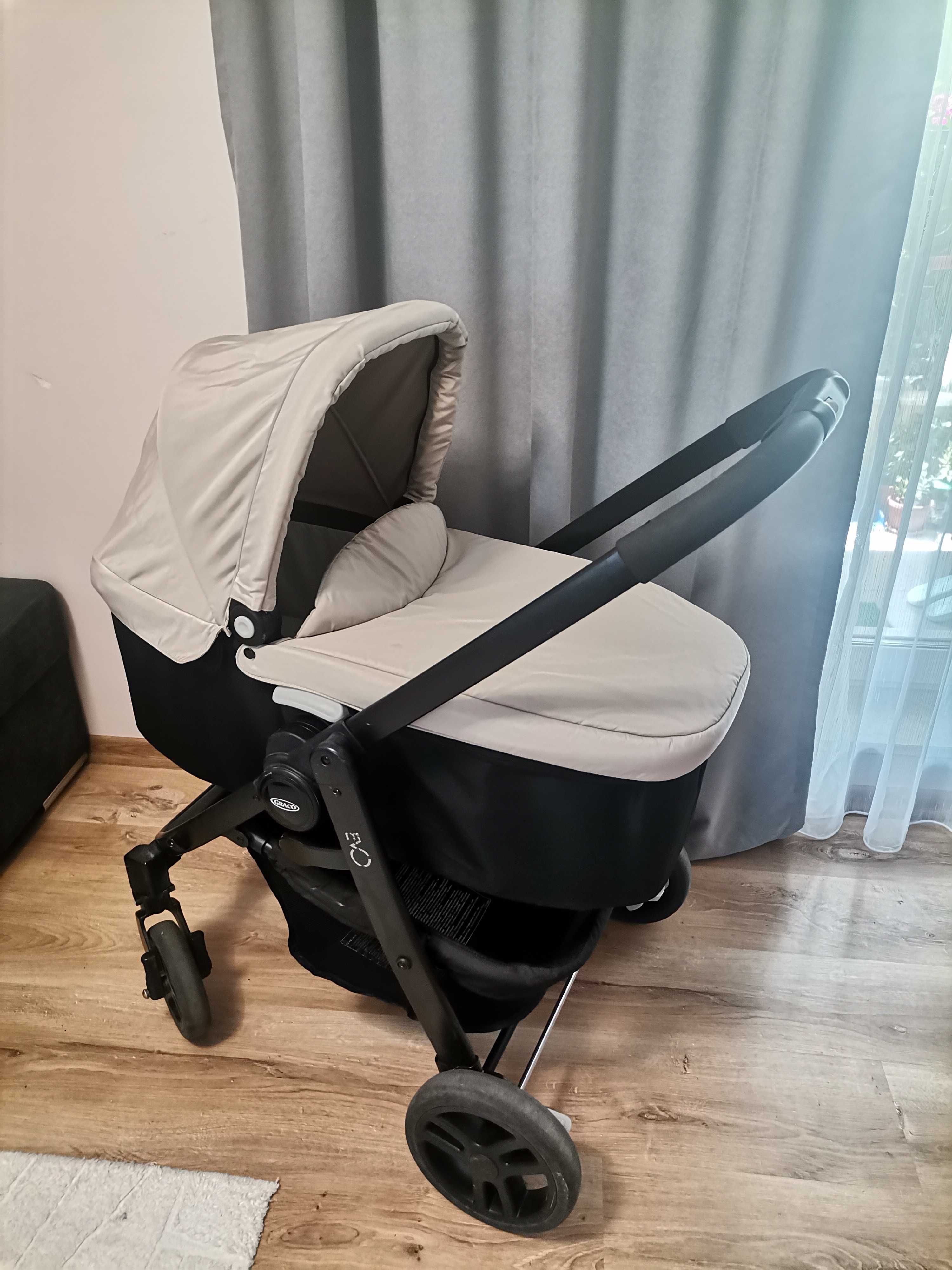 Комбинирана детска количка EVO Trio Sand 3 в 1 - Graco