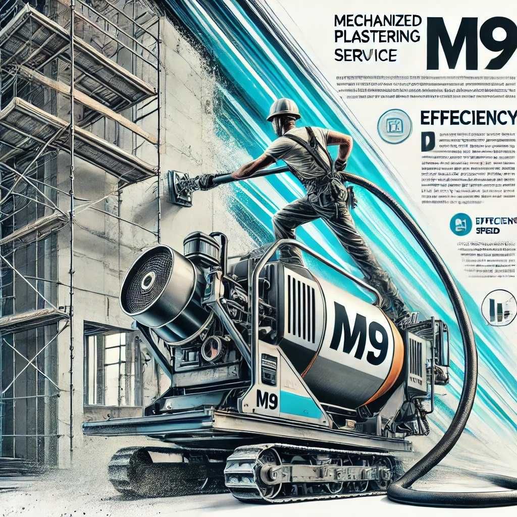 Механизированный Штукатурка стен ГИПС и ЦЕМЕНТНОЕ основе