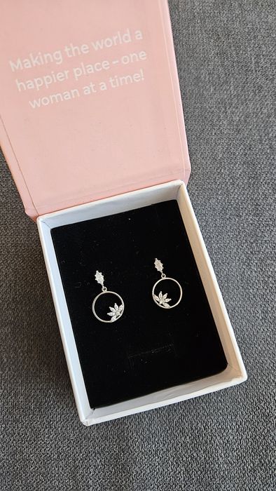 Сребърни обеци Silenti