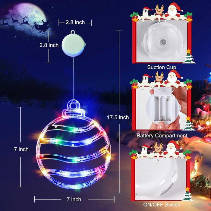 Decorațiuni de Crăciun pentru ferestre