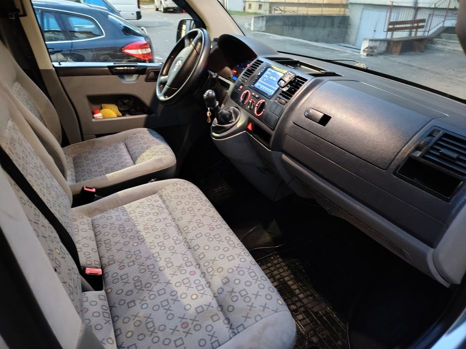 VW T5 2007 motor pe pinioane