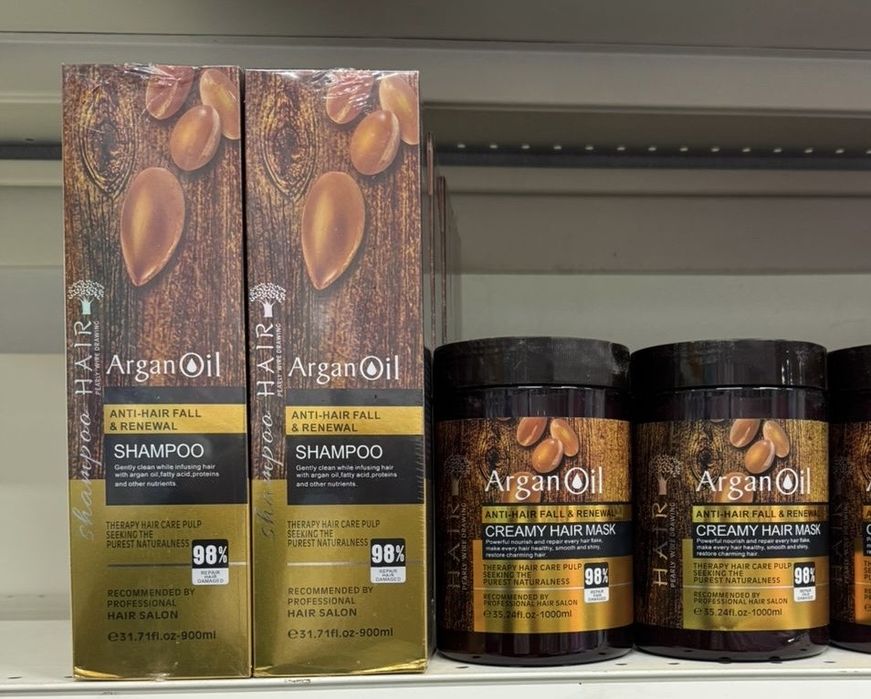 Шампунь и маска уход за волосами