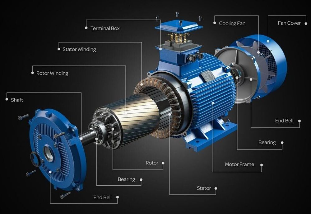 Ремонт электродвигателей и водяных насозов
